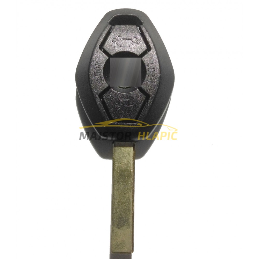 Bmw kučište ključa s glavom u obliku dijamanta, 3 gumba , HU92