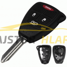 Chrysler ključ s daljinskim upravljačem, 3+1gumb, 433Mhz 