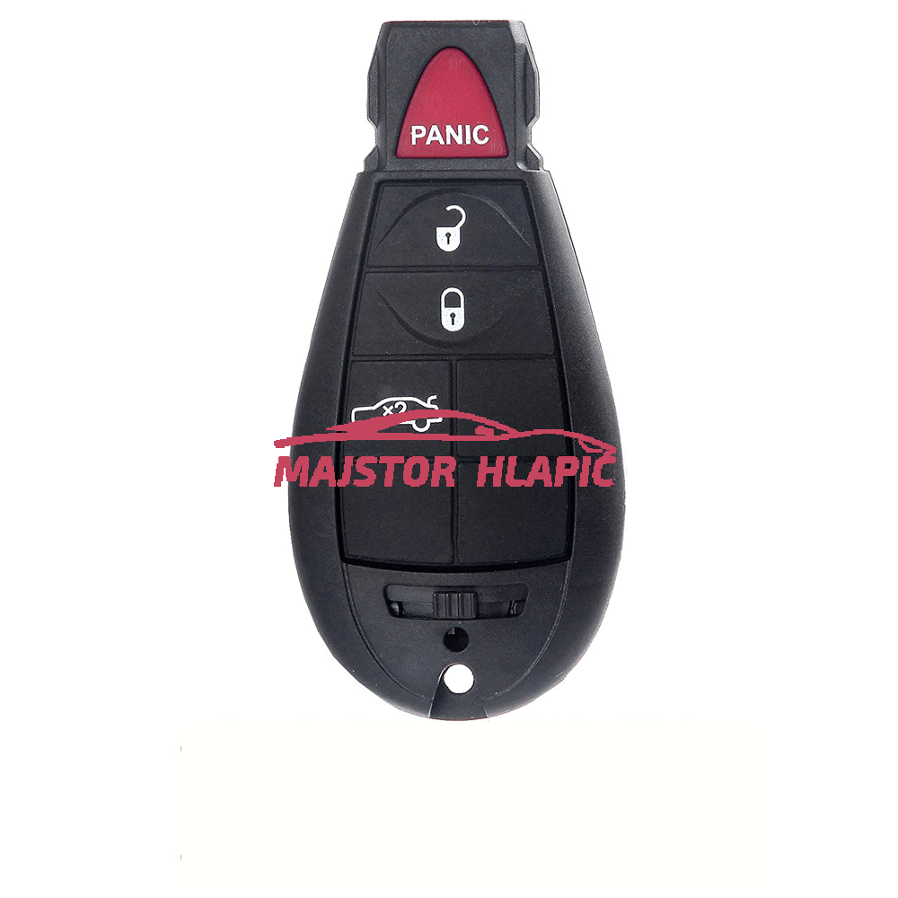 Chrysler ključ s daljinskim upravljačem, 3+1gumb, 315Mhz 