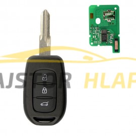 Dacia ključ s daljinskim upravljaćem, 3 gumba Hitag Aes 433mhz (2015+)