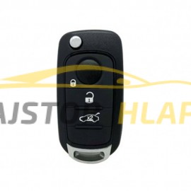 Fiat Egea 500X, daljinski upravljač s preklopnim kućištem, 3 gumba, Megamos AES 433mhz