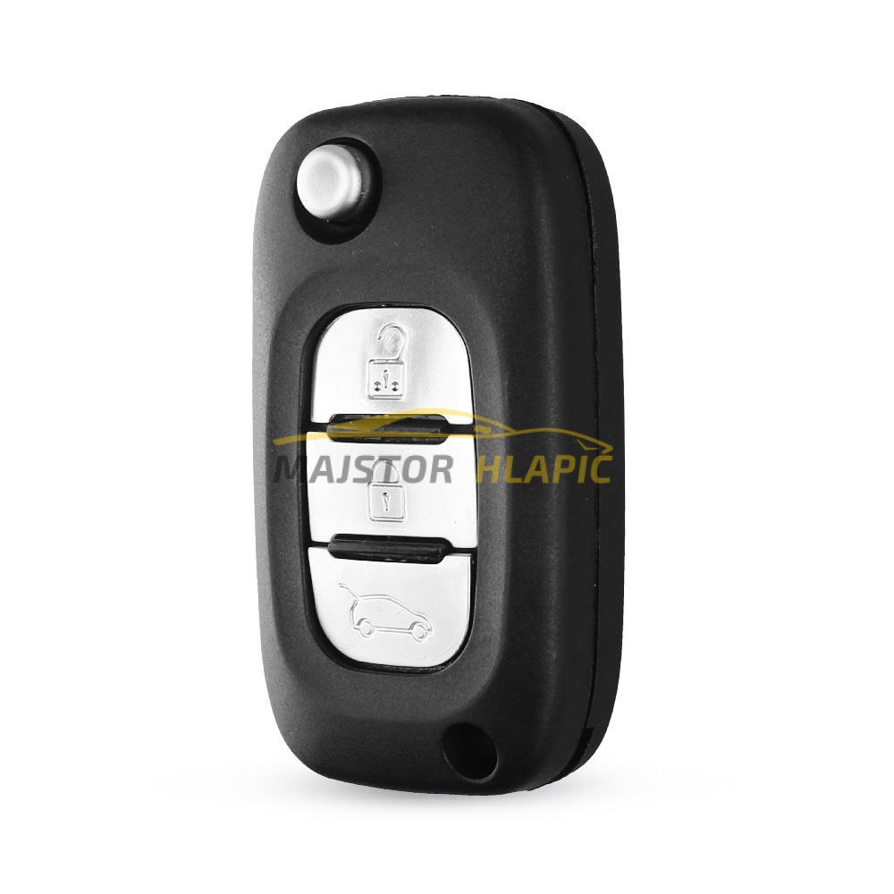 Mercedes Citan ključ s preklopnim kućištem, 3 prekidača