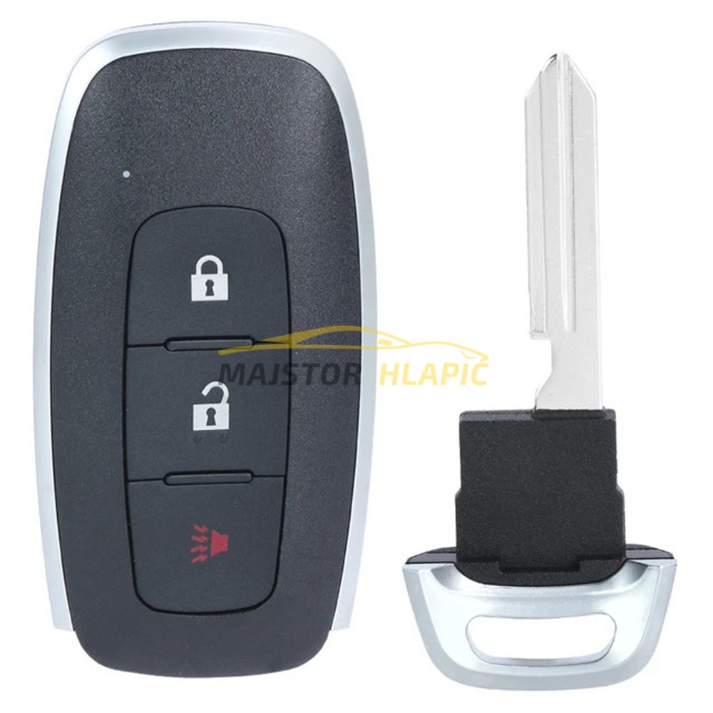 Nissan Qashqai smart ključ s daljinskim upravljačem, 2+1 prekidača